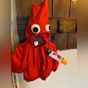 Baby squid costume, new with tags